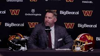 GM Adam Peters Speaks to the Media on Night 2 of the NFL Draft | Washington Commanders