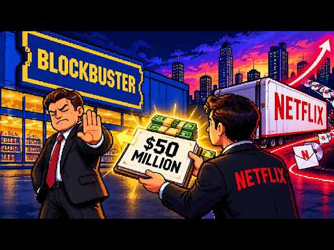 Netflix Asked Blockbuster to Buy It. Blockbuster Laughed.