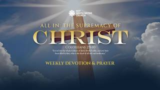 Christ In the Home - Rev. Dong Villatito