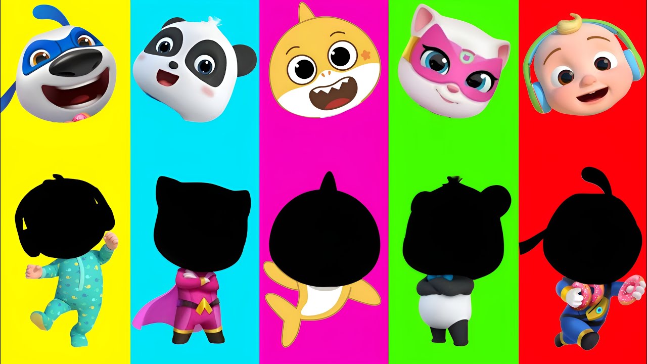 Wrong eyes👀 DAME TU COSITA SONG👀 Cocomelon and Talking Angela and BabyShark , BabyBus ,Talking Hank