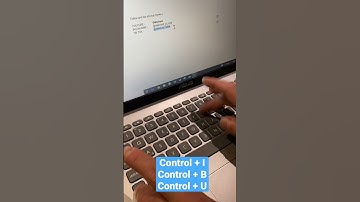 A Few Shortcuts in Microsoft word or google docs. #shorts #shortcuts