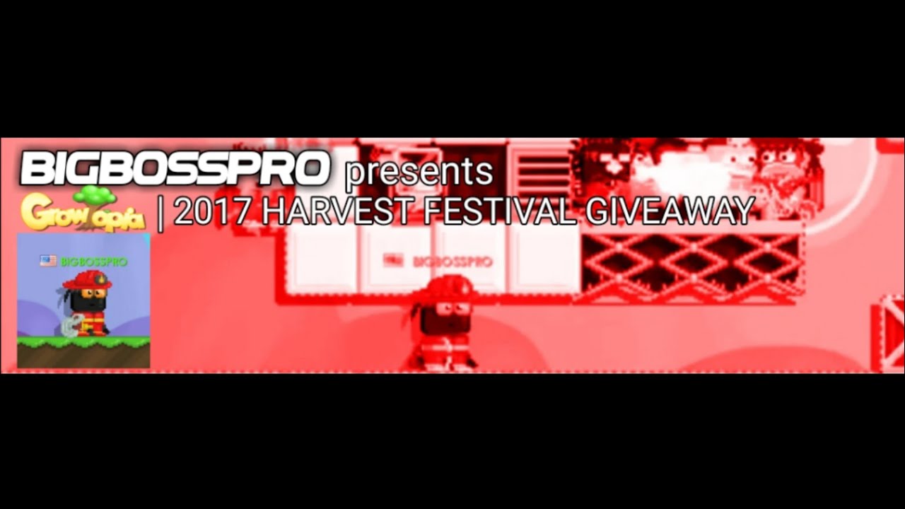 Growtopia | 2017 HARVEST FESTIVAL GIVEAWAY