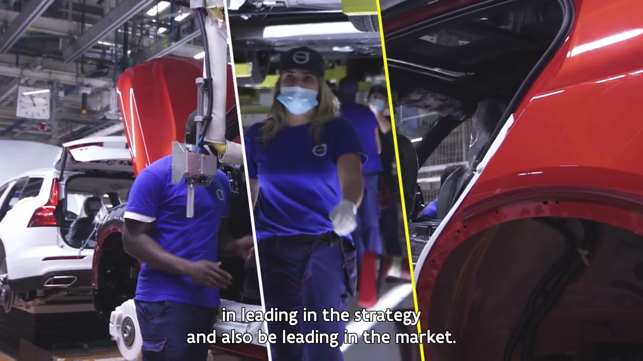 Volvo Cars’ e-car production in Flanders receives trophy nomination