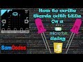 How to write words with LEDs on a Micro:bit using Javascript