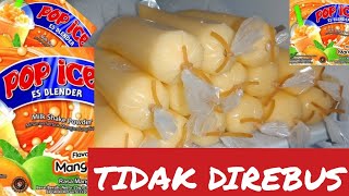 CARA MEMBUAT ES LILIN POP ICE RASA MANGGA UNTUK DIJUAL