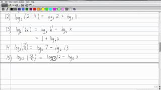 College Algebra Test 5 Review