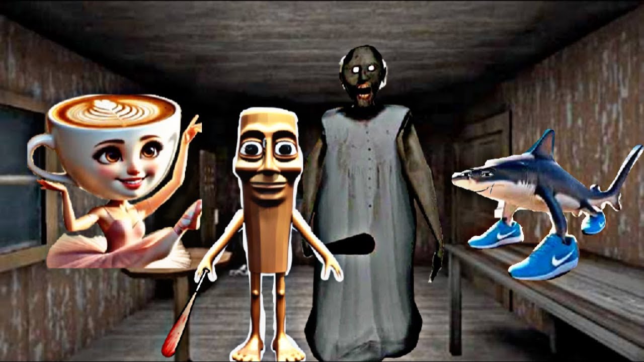 جراني ضد جيش تونج تونج ساهور l لعبة الجدة الشريرة جراني granny game