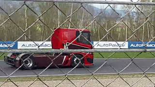 Last week testing the new Scania Race truck #PredatorMINNA @ Most race circuit part 3