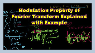 Modulation Property of Fourier Transform Explained with AM Broadcast Example | 5.12