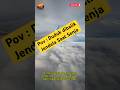 Detik - Detik Pesawat Menembus Awan Badai!!