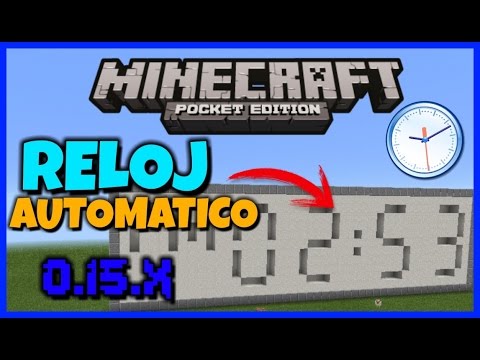 RELOJ AUTOMÁTICO// MCPE 0.15.X\\ | JAIRST