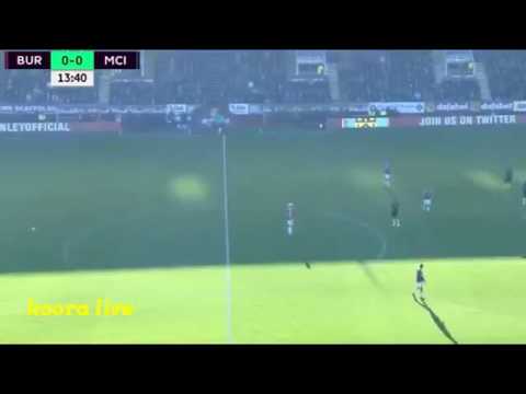 أهداف مباراة مانشستر سيتي ضد بيرنلي يوم 26 11 2016