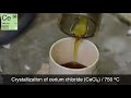Rystallization of cerium chloride cecl3  750  chemistry  easy