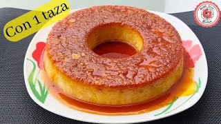 con 1 TAZA te enseño hacer BUDIN DE PAN🥮