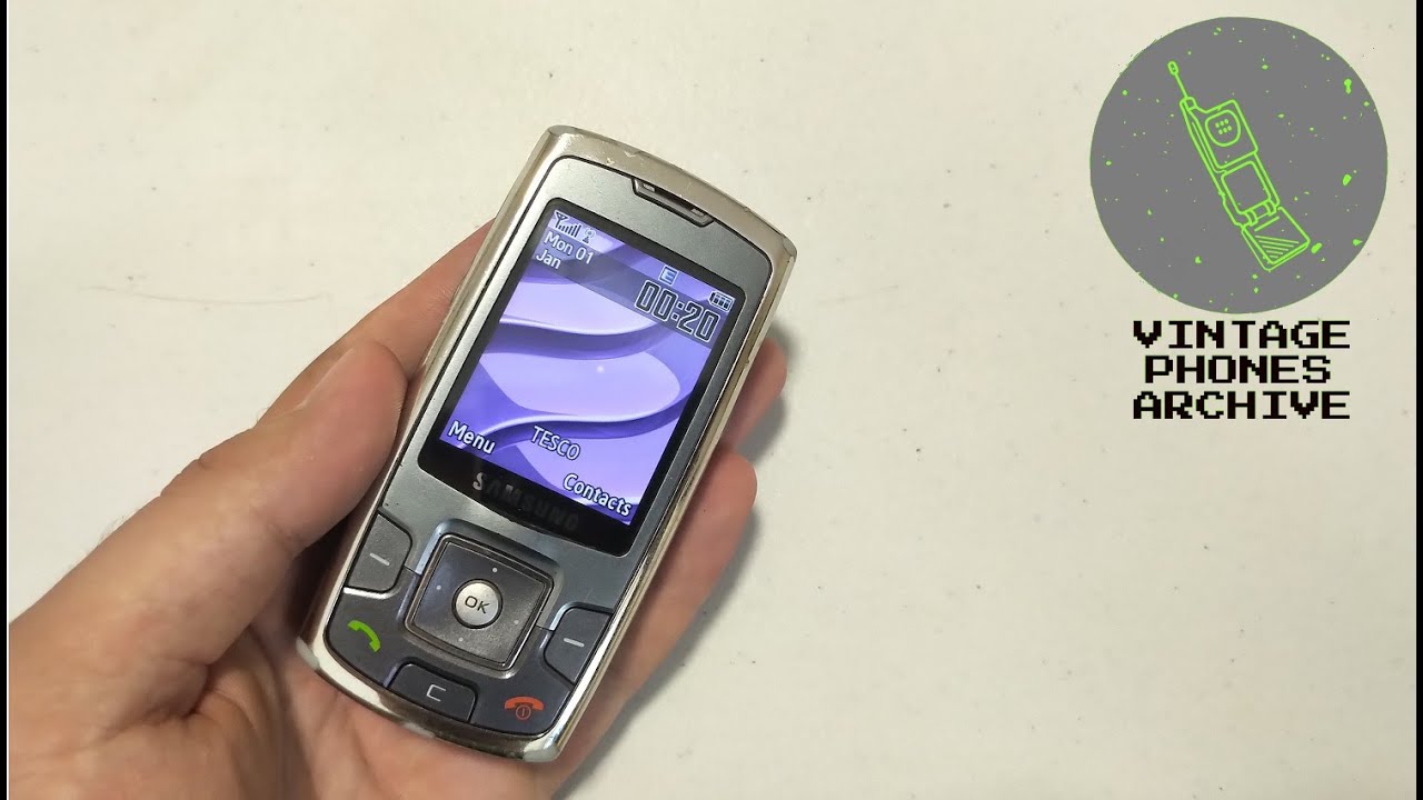 Samsung SGH P260 Mobile phone menu browse, ringtones, games, wallpapers