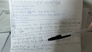 Particle and Continuum Mechanics Practice Final Exam Problem Number Seven of Ten