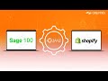 GUMU™ for Sage 100 - Shopify Integration