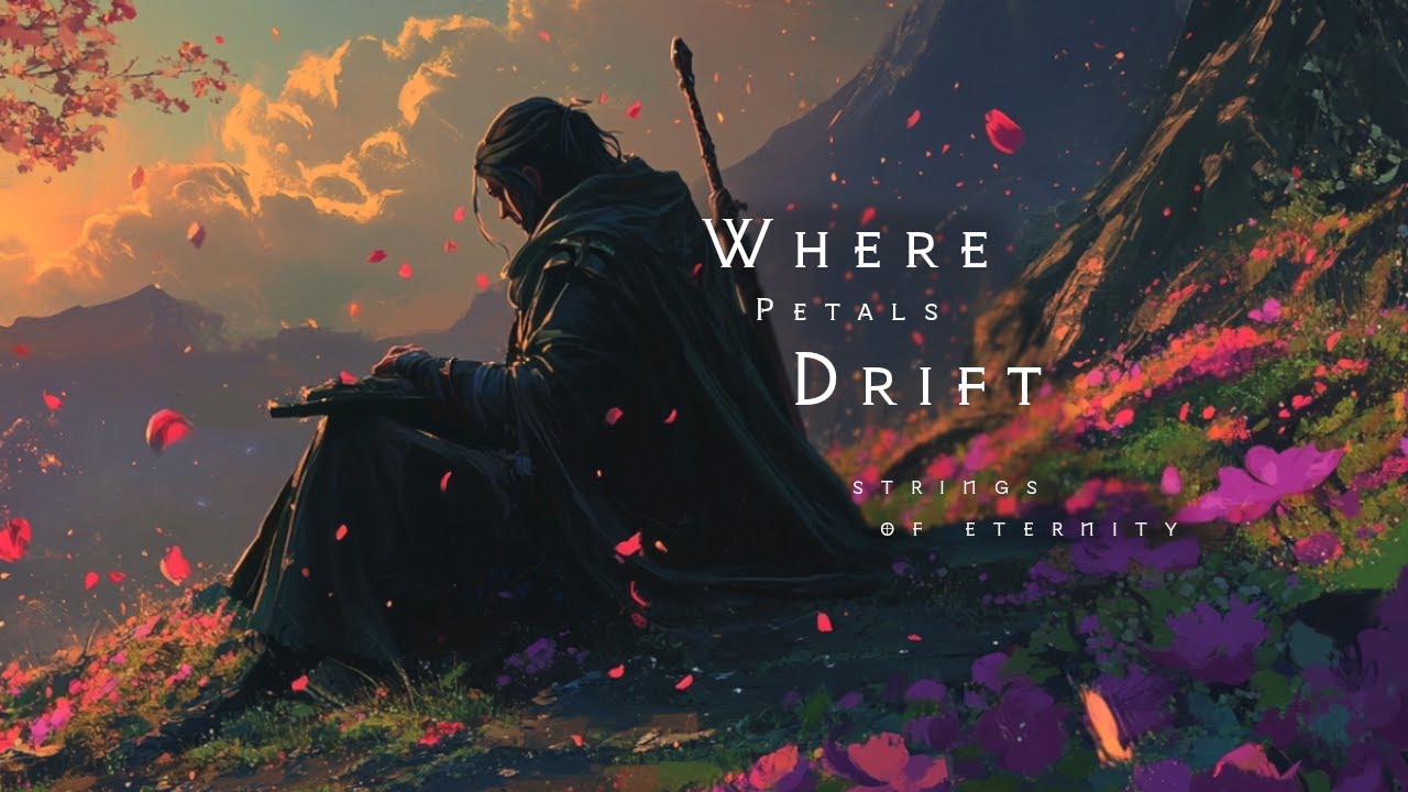 Where Petals Drift | Fantasy Celtic Ambience | Relaxing Music [No Ads]