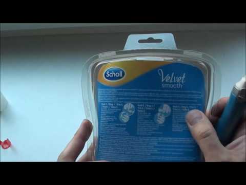 Распаковка.Электрическая пилка для ногтей Scholl Velvet Smooth.
