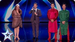 Through to our LIVE FINAL - it’s Micky P Kerr and Giang Brothers! | Semi-Finals | BGT 2018