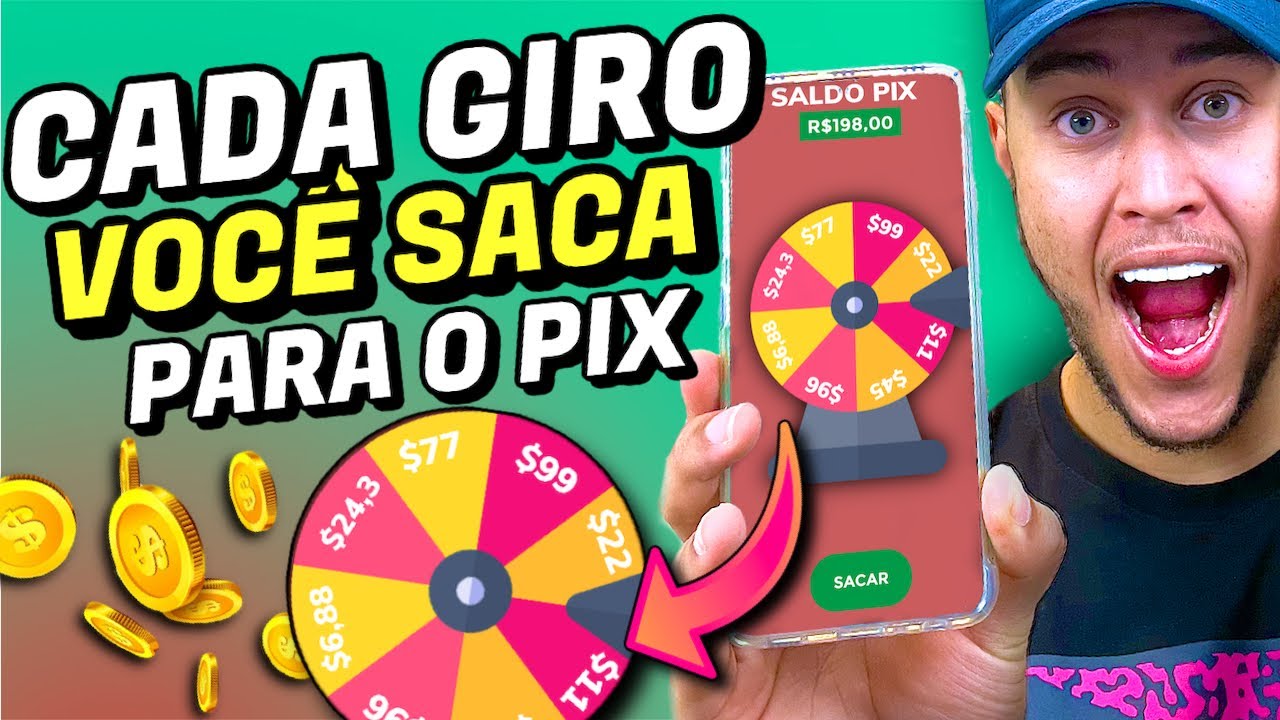 [DE R$6,30 a R$99,00] POR GIRO – LANÇOU NESSE MINUTO ROLETA DANDO PIX PRA GIRAR