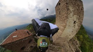 Storm The Castle In A Wingsuit | Epic Flyby Experience In 360° View