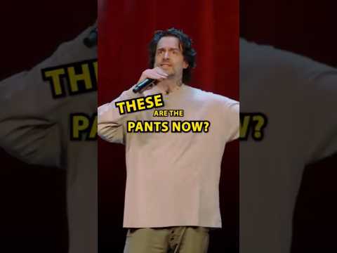 The third time I've ripped my pants on stage.
