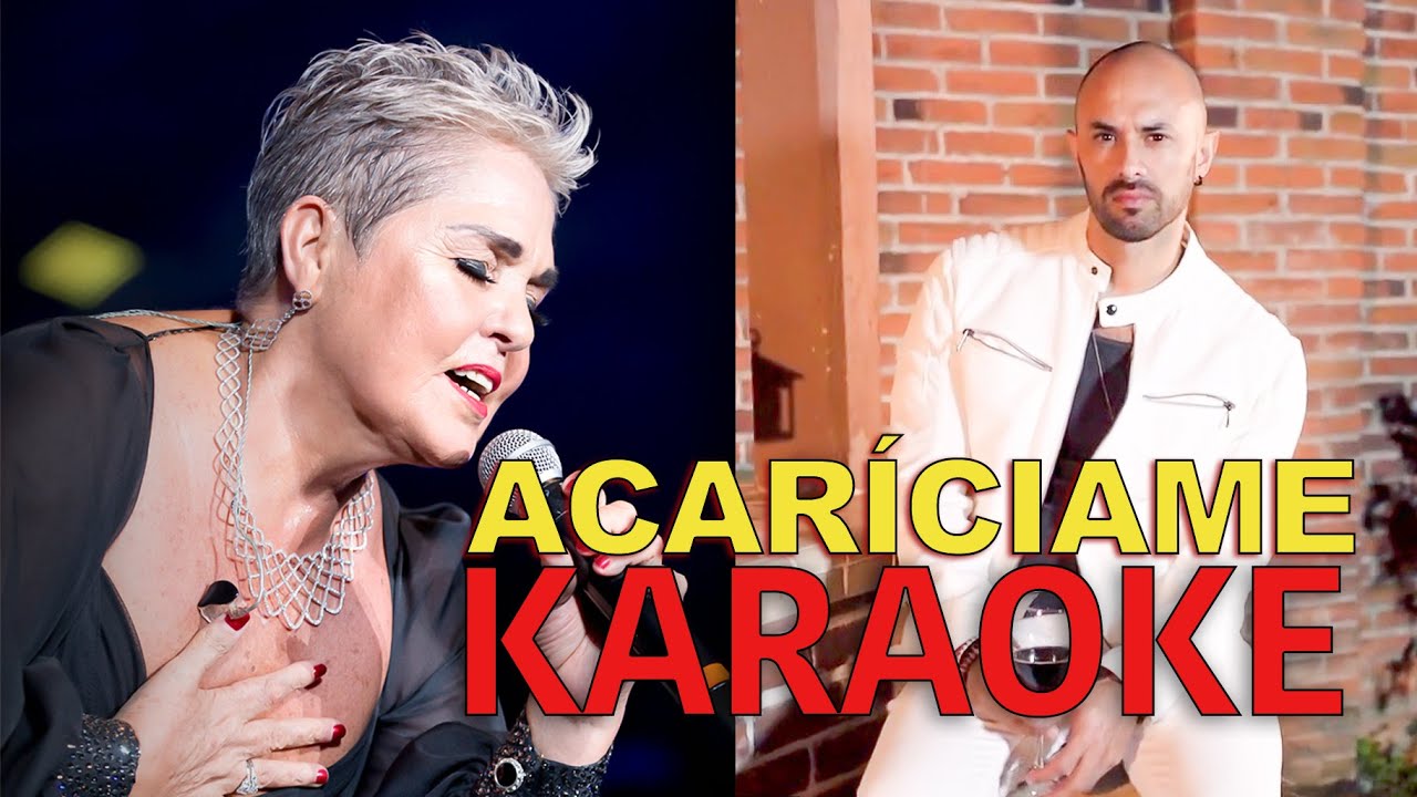 Acaríciame (Karaoke) Lupita D'Alessio tono bajo de hombre (Al estilo de Ferk)