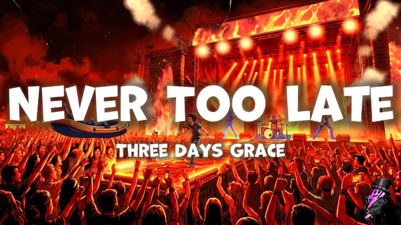 Three Days Grace - Never Too Late (Lyrics)