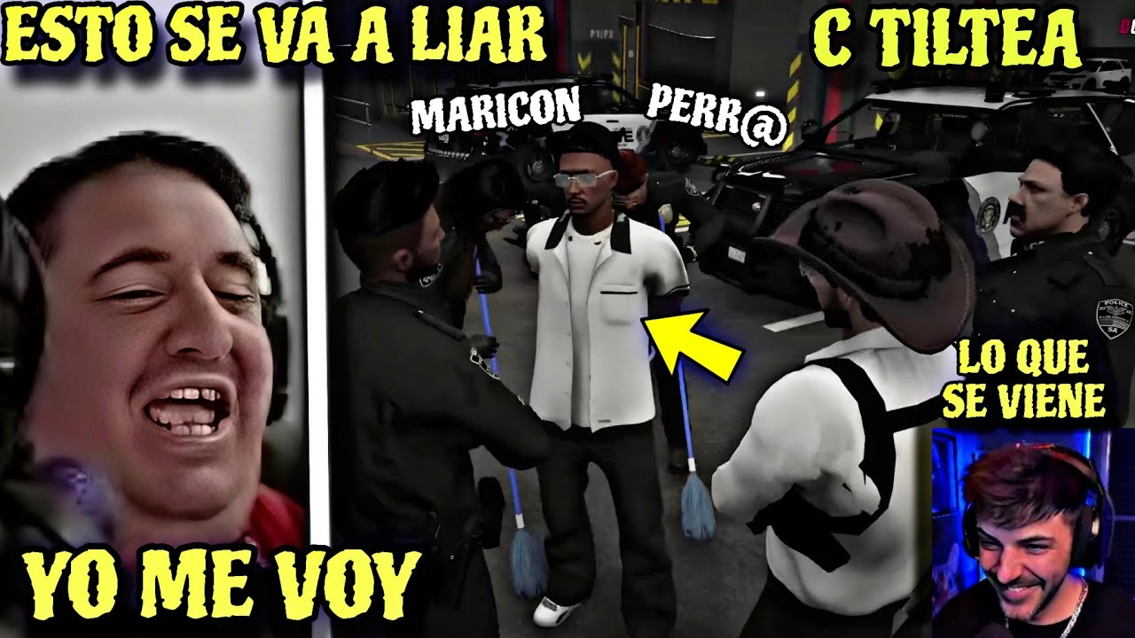 LA PERSPECTIVA DEL OFICIAL CORTES AL VER CÓMO EL DETENIDO EXPLOTA CONTRA CHUCK (NEXXUZ) Y PASA ESTO