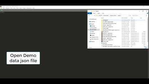 Import Demo Data on Gecko 5