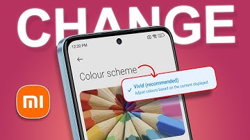 How to Change Display Color Scheme for Xiaomi Phones | Color Scheme Settings for Xiaomi Phones!