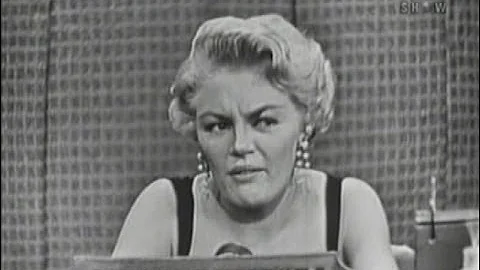 What's My Line? - Jack Paar [panel]; Sheree North ...
