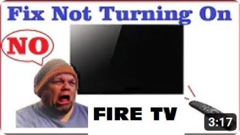 FIX Amazon Fire TV Not Turning On (Screen Stays Black No Won