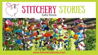 Sally Stone: Textile Artist Yarnstorming York | Stitchery Stories | textile Art Podcast