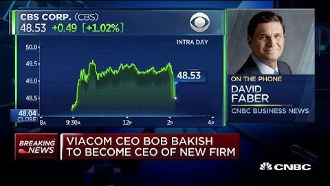 Viacom and CBS announce new merger—here