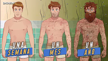 ¿Qué pasa si no te bañas?