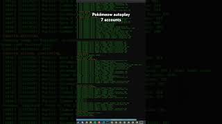 Pokémeow Autoplay with 7 accounts #coding #python #pokemon #discord #selenium #github #pokemeow