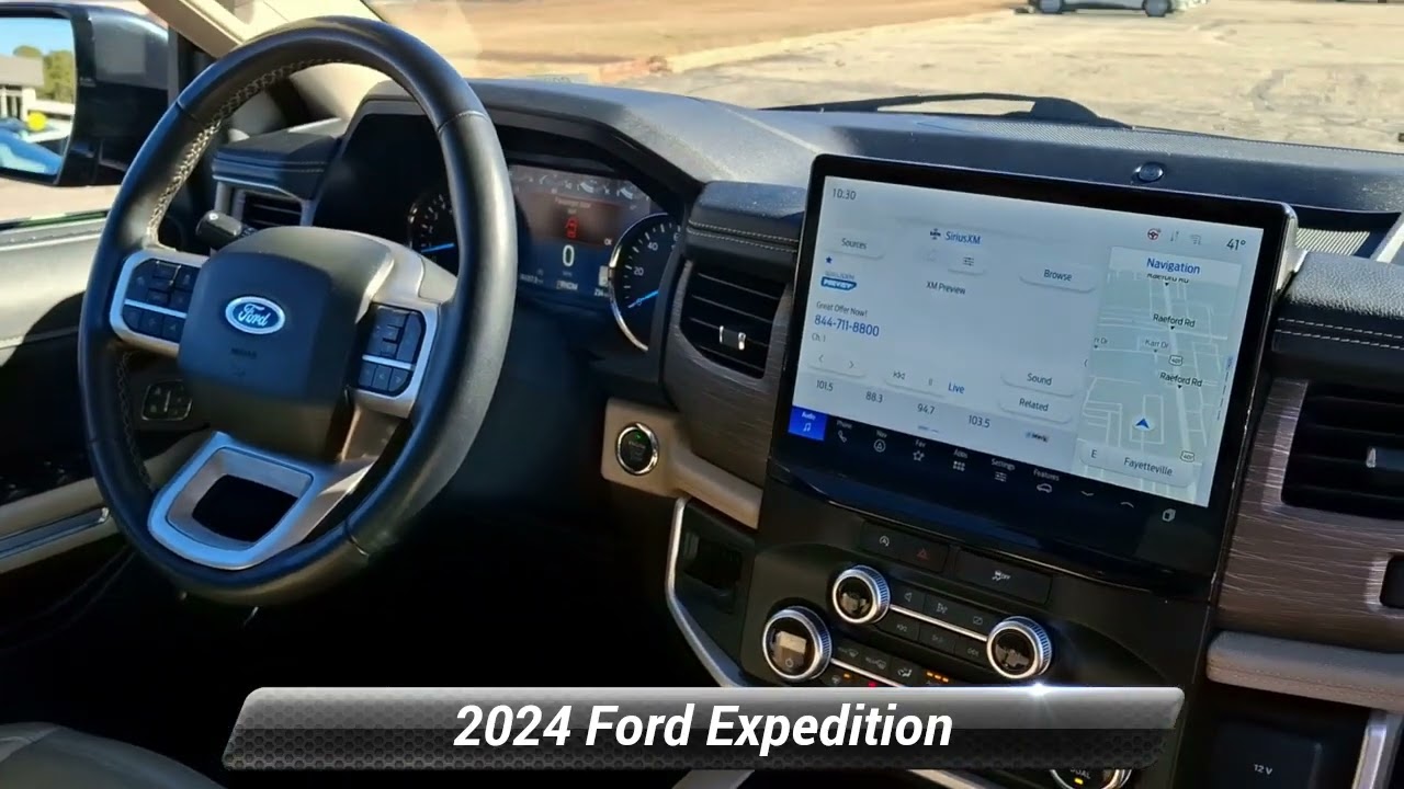 Certified 2024 Ford Expedition Limited, Fayetteville, NC P9374