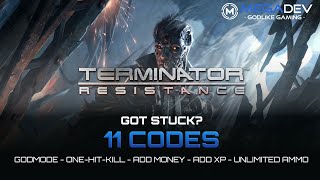 TERMINATOR - RESISTANCE Cheats: Godmode, One-Hit-Kill, Unlimited Ammo, ... | Trainer by MegaDev
