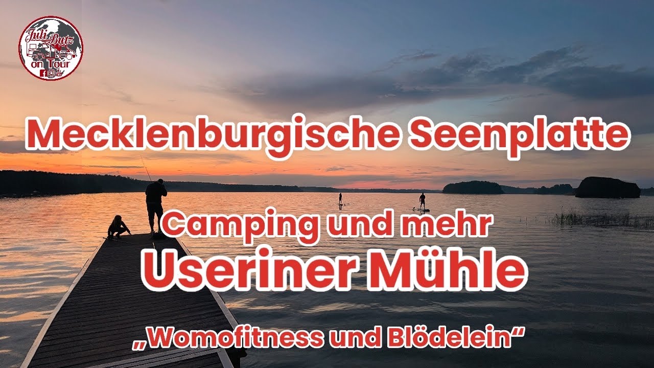 Mecklenburgische Seenplatte, Camping und mehr, Useriner Mhle,lustiges  Pfingstwochenende #camping