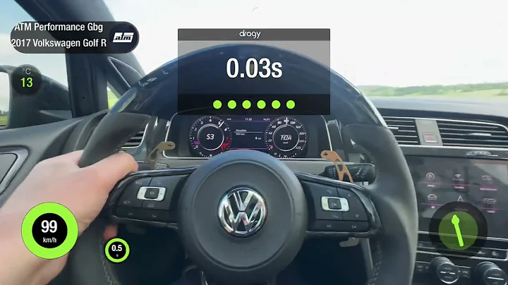 VW Golf R Mk7.5 Stage 3 500hp+ Dragy 100-200kmh