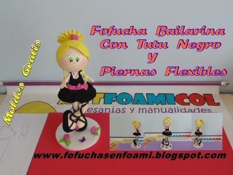 fofuchas bailarinas con tutu