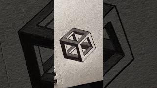 How to draw 3d cube #drawing #art #howtodraw #tutorial #draw