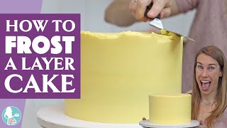 How to Frost a Layer Cake