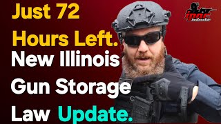 UPDATE on Illinois Mandatory Gun Storage Law.  SB-8 Safe Storage.