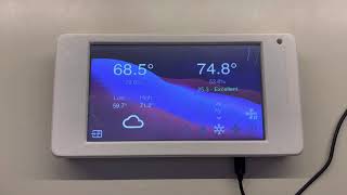 Nextion Thermostat with ESPHome quick demo Nextion Thermostat with ESPHome quick demo