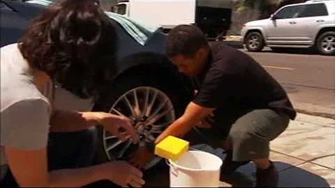 To clean wheels & hubcaps use Dawn Dish Soap - Bey...