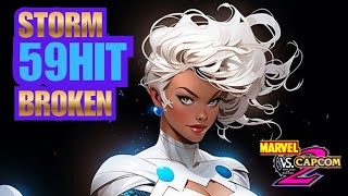 MvC2: Storm - Air to Hail Storm Combo Tutorial - 2026 Guide