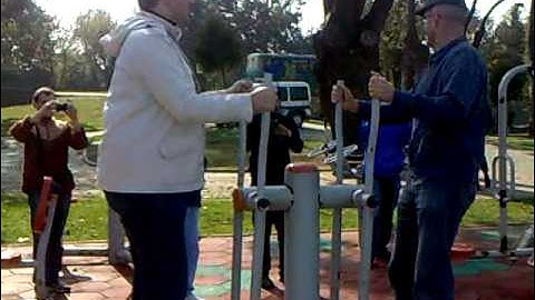 Mark and Domas (MySQL at Facebook) team building, Istanbul 2010